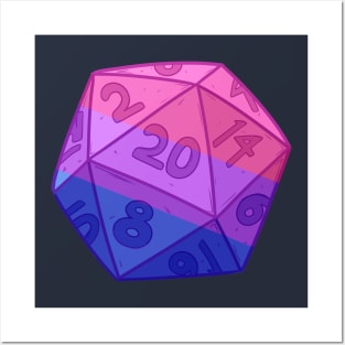 Pride Dice - Bisexual Posters and Art